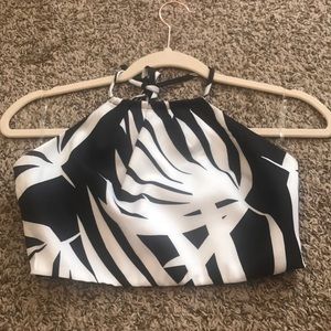 AKIRA halter crop top